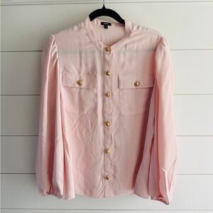 Express Light Pink Blouse, Size Medium